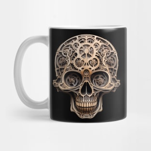 Clockwork Skull Mug